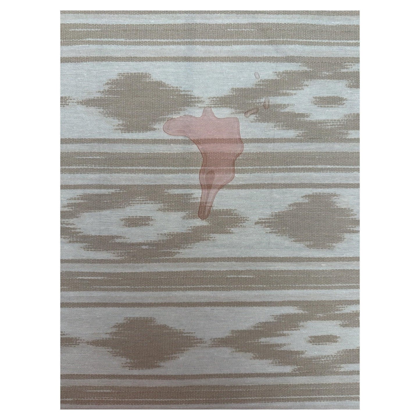 Waterafstotend tafelkleed beige ikat - Frank Styling