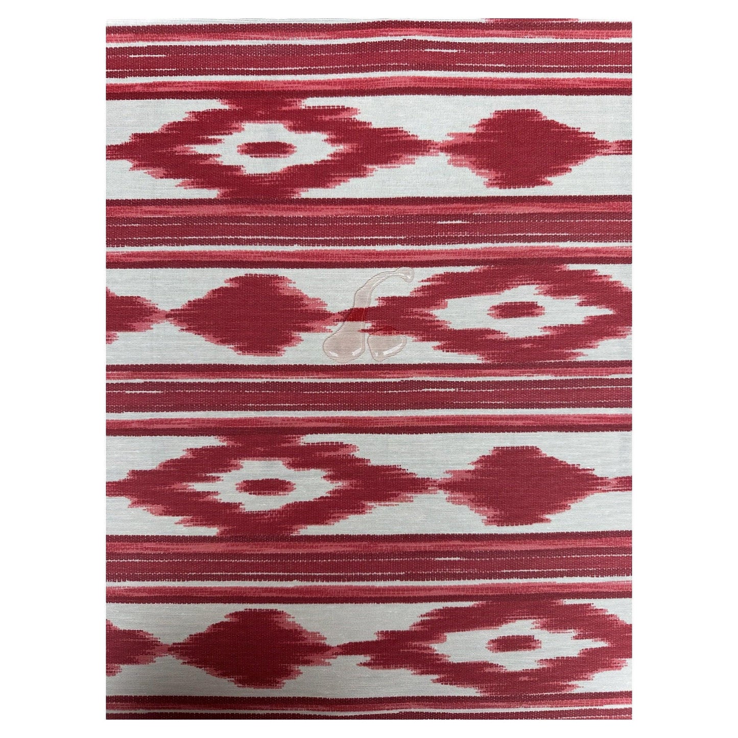 Waterafstotend tafelkleed rode ikat - Frank Styling