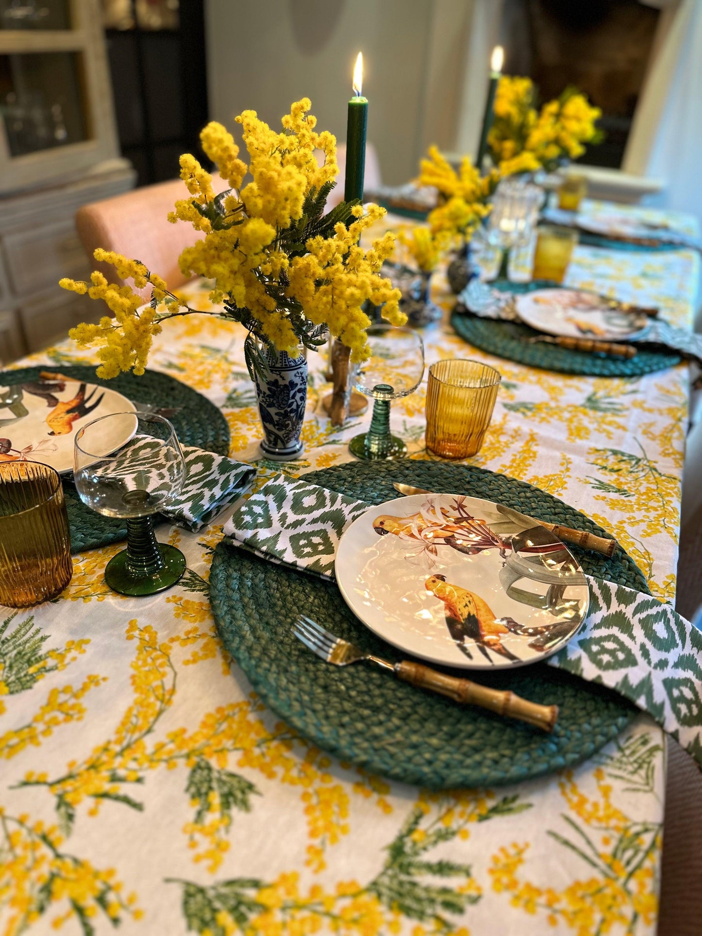Jute placemat groen - Frank Styling