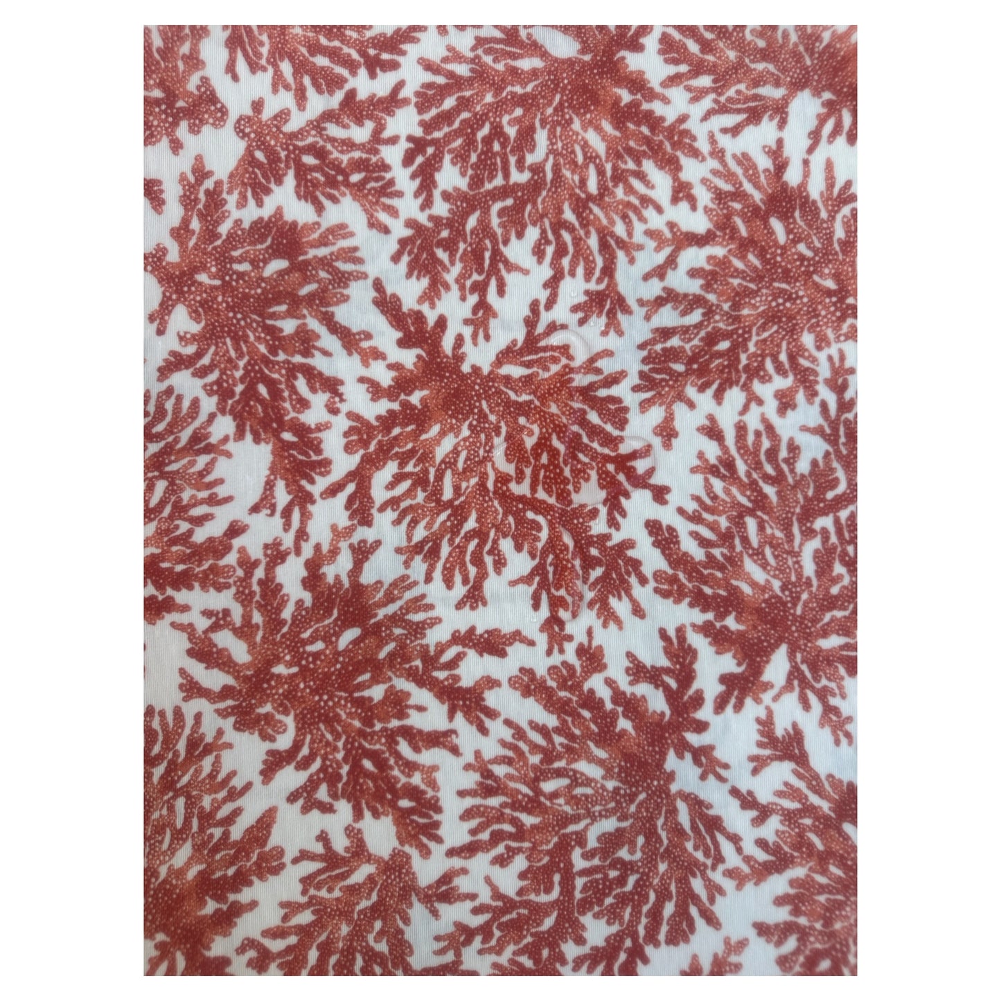 Waterafstotend tafelkleed met koraalprint