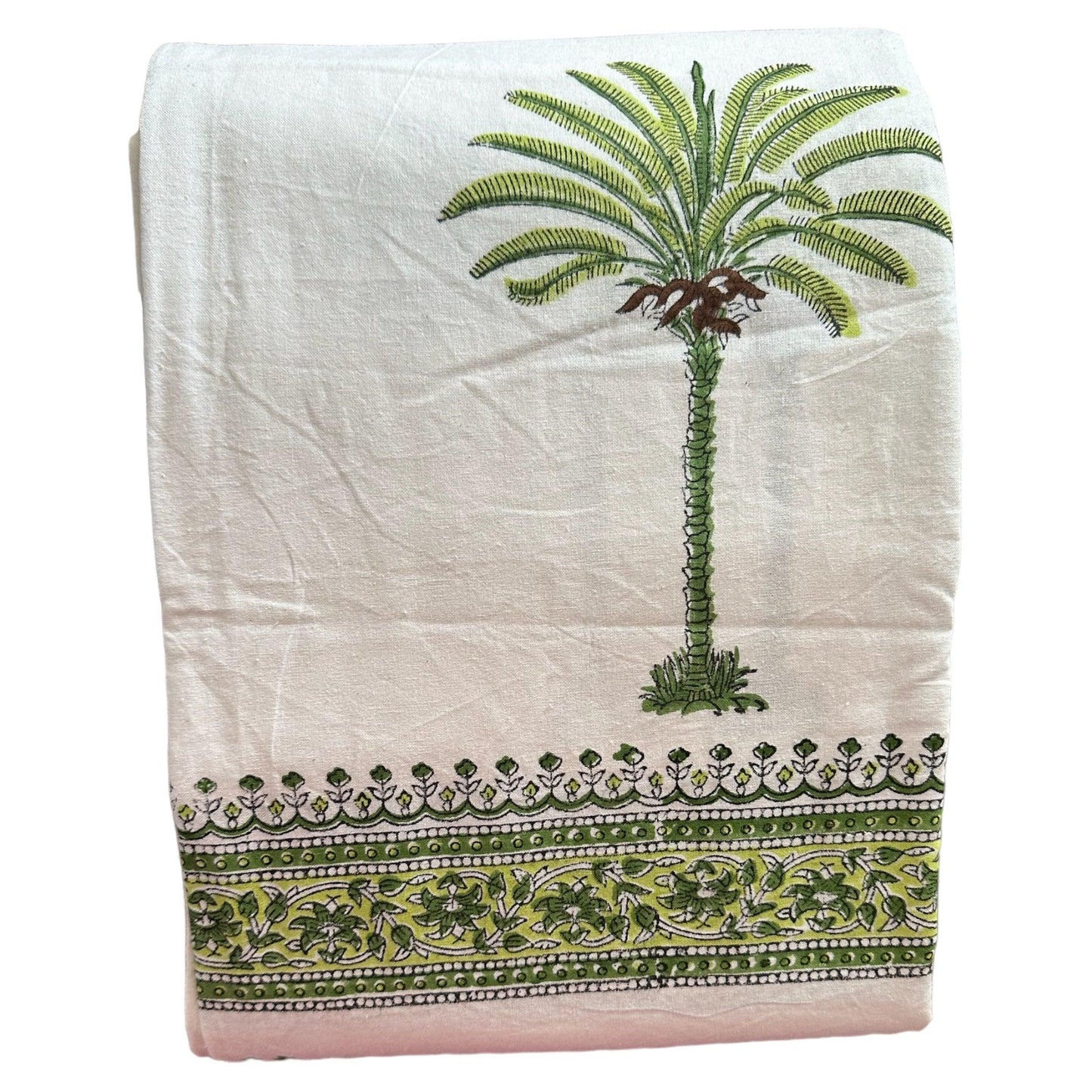 Tafelkleed palmboom groen - Frank Styling