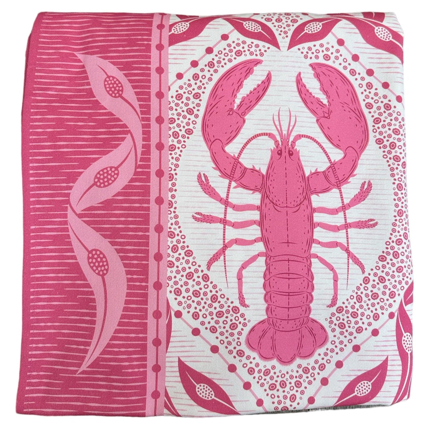 Roze kreeften tafelkleed - Frank Styling