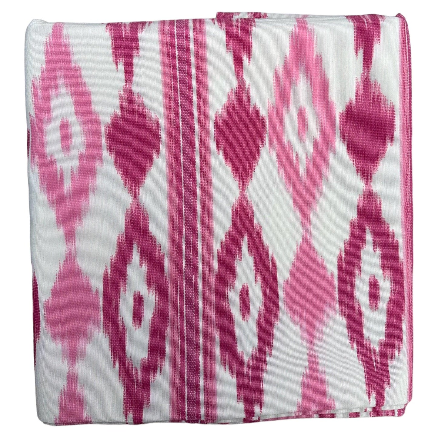Katoenen servetten blockprint patroon van groen en roze - Frank Styling