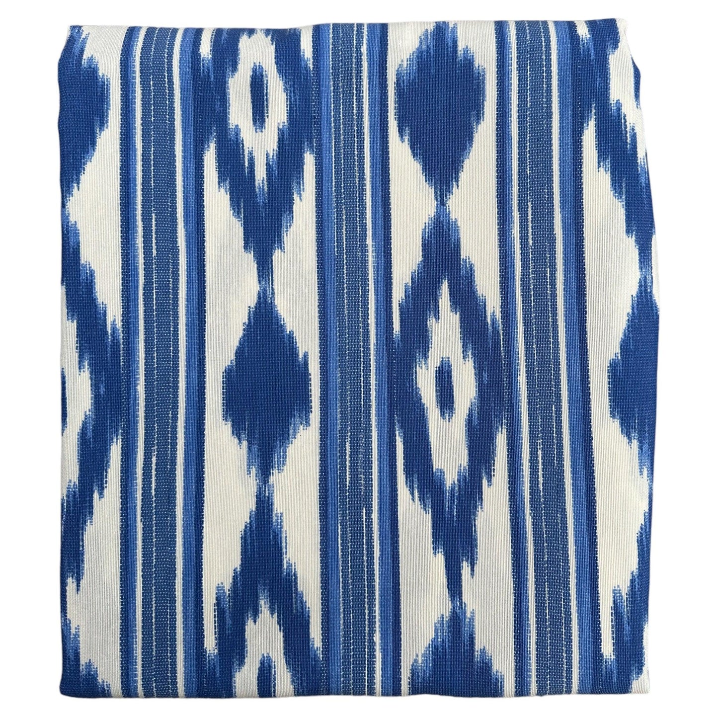 Tafelkleed Mallorcaanse ikat print kobalt blauw - Frank Styling