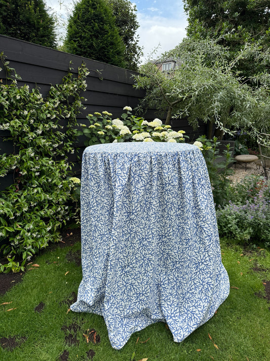 Statafelrok blauw koraal