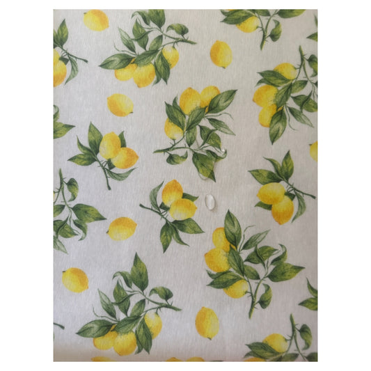 Waterafstotend tafelkleed met citroenenprint