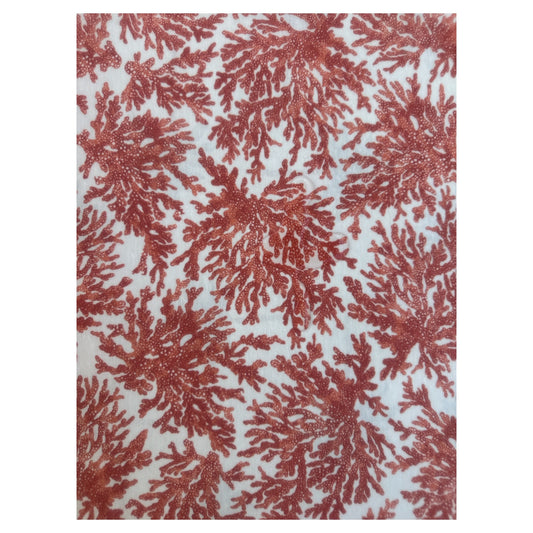 Waterafstotend tafelkleed met koraalprint