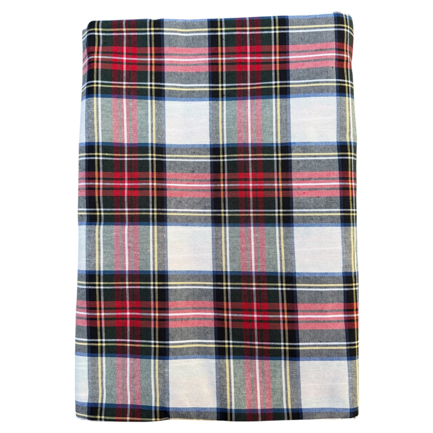 Tafelkleed wit met kerstruit