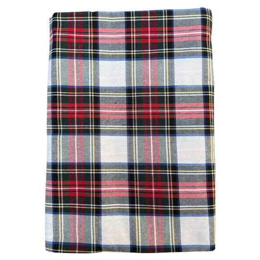 Tafelkleed wit met kerstruit