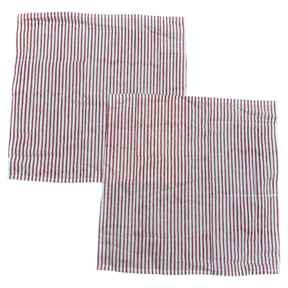 Katoenen servetten blockprint granaatappel