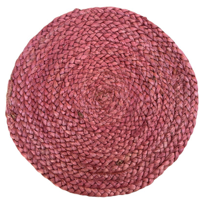 Tafelkleed Indiase blockprint frambooskleurige granaatappel - Frank Styling