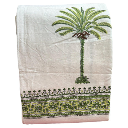 Tafelkleed palmboom groen - Frank Styling