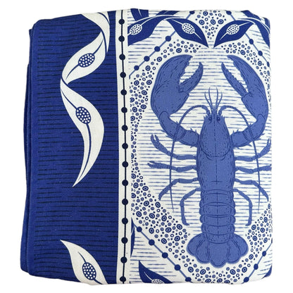 Navy kreeften tafelkleed - Frank Styling